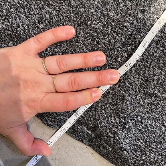 THE FIFTH marled grey sweater t-shirt with front pocket - size xs - Picture 7 of 7